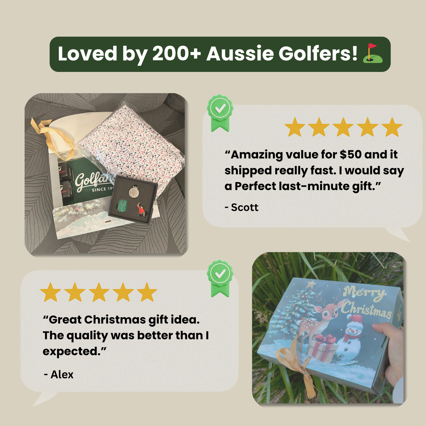 THE GOLF MYSTERY GIFT BOX