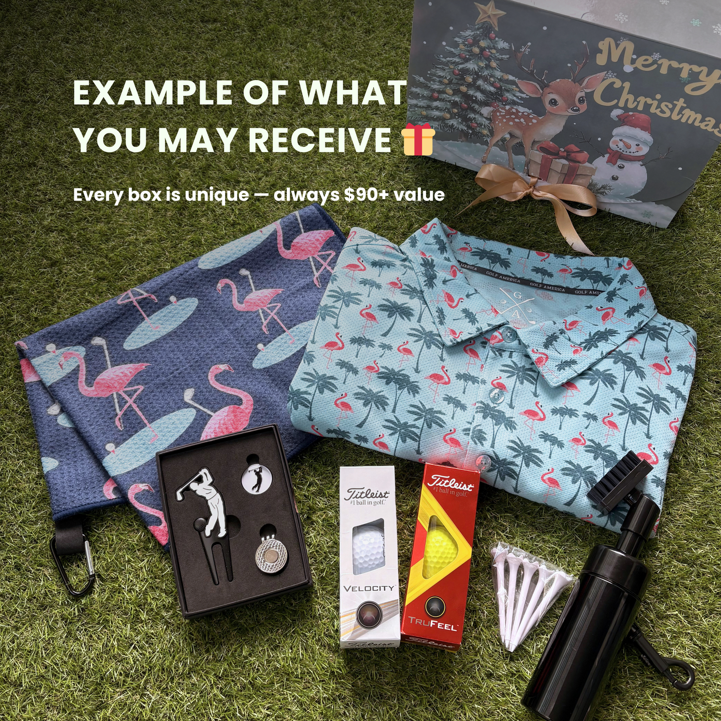 THE GOLF MYSTERY GIFT BOX