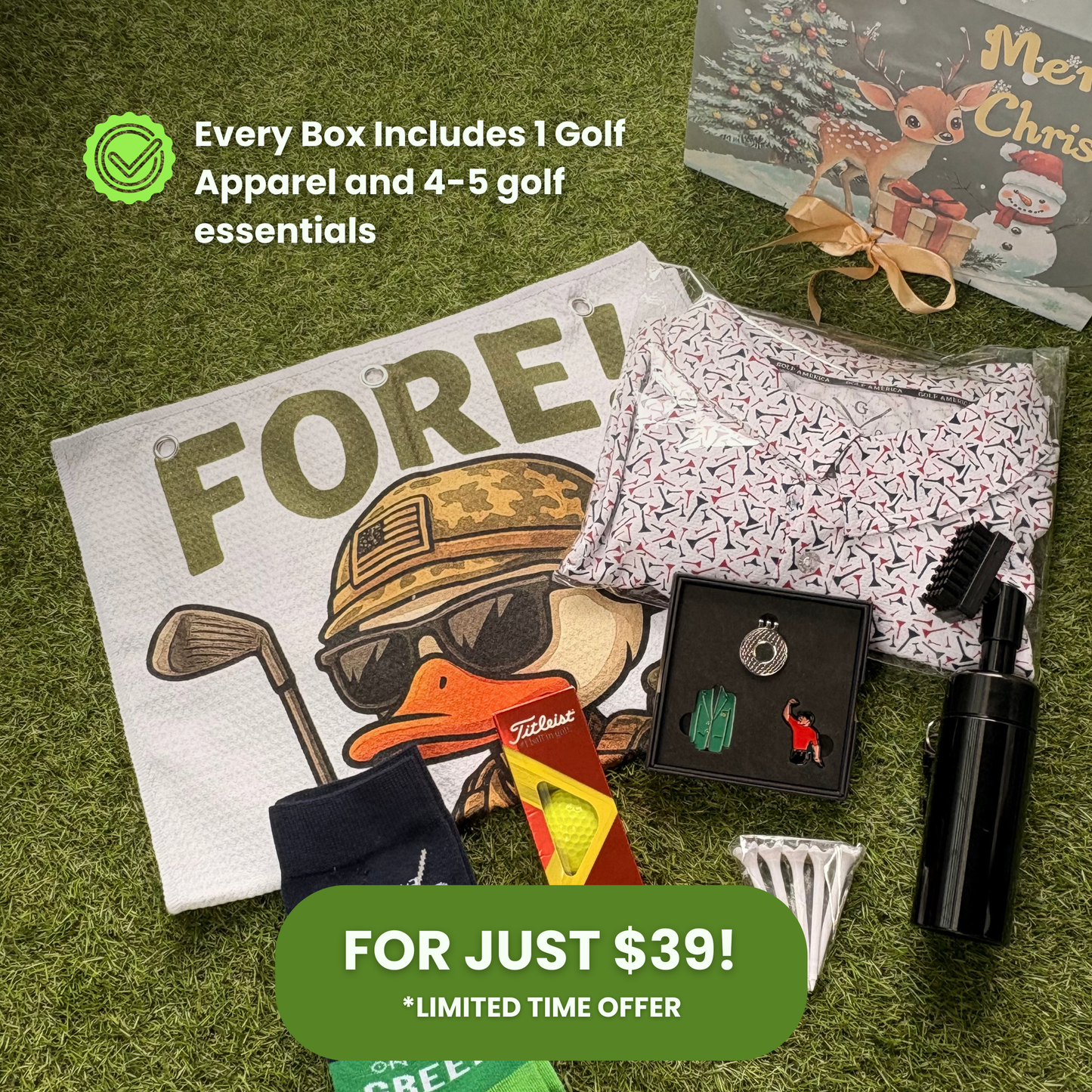 THE GOLF MYSTERY GIFT BOX